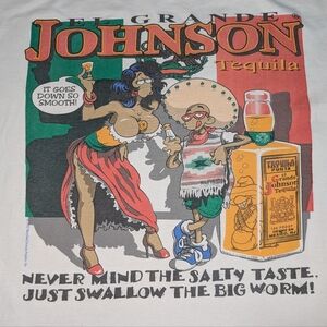 Big Johnson Vintage Single Stitch 1995 Men's XL Tee ...El Grande Johnson